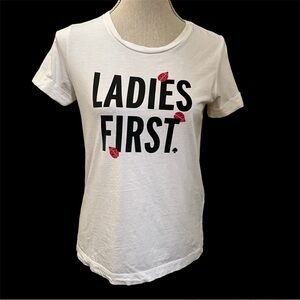 KATE SPADE Cotton T-shirt - Size XS